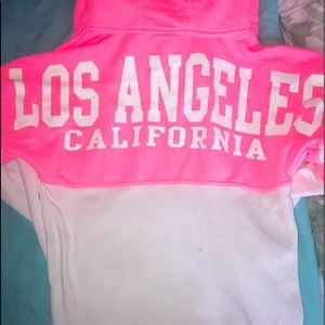 Pink/White Los Angeles California Sweatshirt